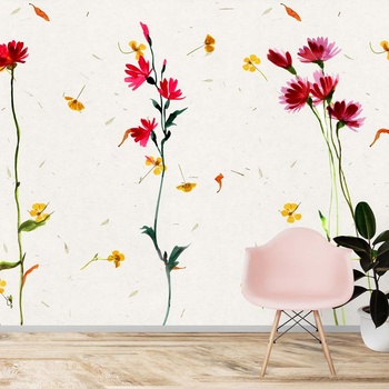 Decono Фототапет Полски Цветя