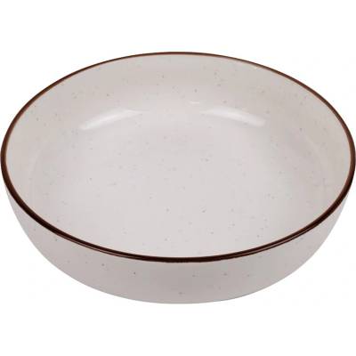 Gastrokuchyn Hluboký porcelánový talíř Future Vanilla – Ø 20 cm