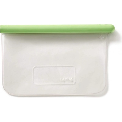 Lékué Торбичка за съхранение и замразяване Lekue 1010205, 21.5x13.5 см, 500 мл, Платинен силикон, -20°C/+80°C, Зелен (1010205)