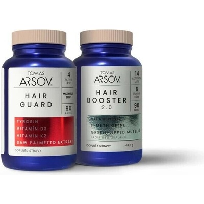 Tomas Arsov HAIR GUARD a HAIR BOOSTER 2.0 180 kapslí