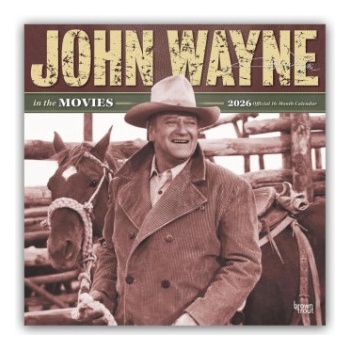 Browntrout Verlags GmbH John Wayne in the Movies - John Wayne Filmbilder 2026 - 16-Monatskalender
