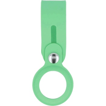 JC Силиконова каишка за Apple AirTag - JC AirTag Silicone Loop (светлозелен)