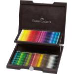 Faber-Castell - Polychromos colored pencils set 72 colors in a wooden case - 18-110072 (18-110072)