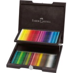 Faber-Castell - Polychromos colored pencils set 72 colors in a wooden case - 18-110072 (18-110072)