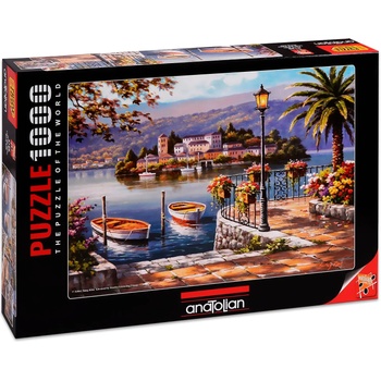 Anatolian Пъзел Anatolian от 1000 части - Порт на езерото, Сунг Ким (P3129)