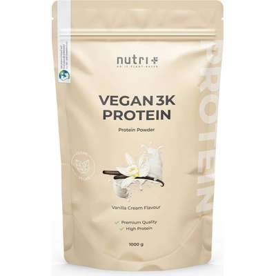 nutri + Протеин на прах Vegan 3K - Vanilla-Cream