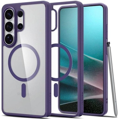 Spigen Magsafe Калъф за Samsung S26 Ultra, Spigen Ultra Hybrid Case, Лилав (ACS11208)