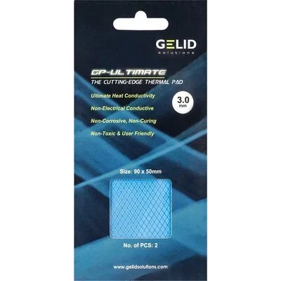 GELID Solutions GELID GP-ULTIMATE THERMAL PAD 90x50x3 mm, Value Pack (2pcs included) (TP-VP04-E)