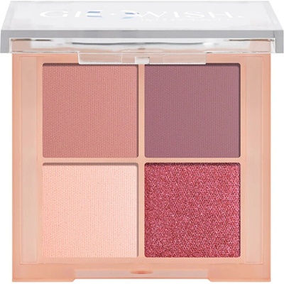 Huda Beauty GloWish Micro Mini Eyeshadow Paletka očných tieňov 4,05 g Palette Moss