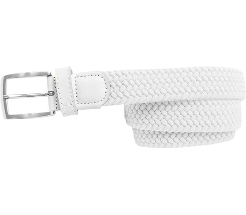 Dámský opasek Alberto Basic Braided White