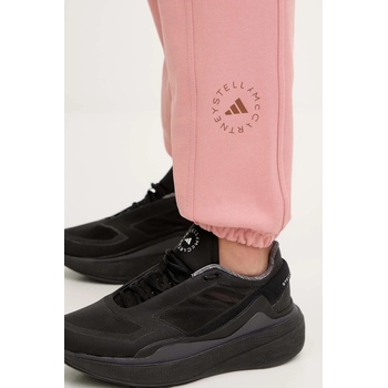 adidas by Stella McCartney Памучен спортен панталон adidas by Stella McCartney в оранжево с изчистен дизайн JX2717 (JX2717)