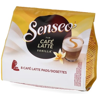Douwe Egberts | Vanilla Café Latte - 8 монодози за Senseo