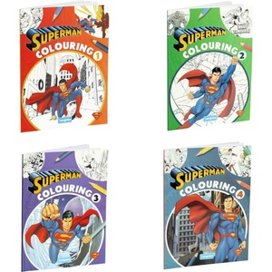 Europrice КНИЖКА ЗА ОЦВЕТЯВАНЕ 32 СТР. superman 4 ВИДА