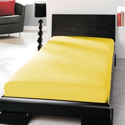 Top prostěradla.cz Microtop prostěradlo Žluté 90x200