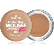 Essence NATURAL MATTE MOUSSE pěnový make-up 03 16 g