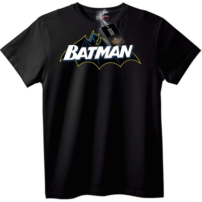 NOONEBRAND Тениска с лого на Batman - 7XL, White