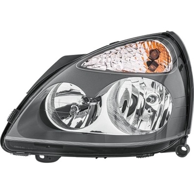 HELLA 1/04- přední světlo H7+H1 s šedým rámečkem (el. ov 1DB 008 461-731