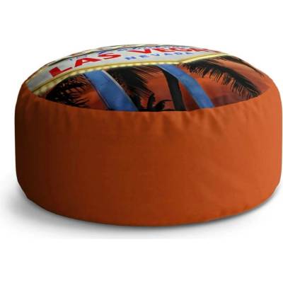 Sablio Taburet Circle Fabulous Las Vegas: 38x48 cm