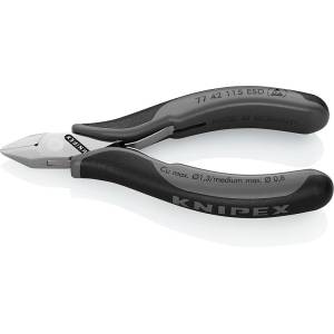 KNIPEX Диагонални клещи за електроника esd 115 мм knipex 13468 (77 42 115 esd)