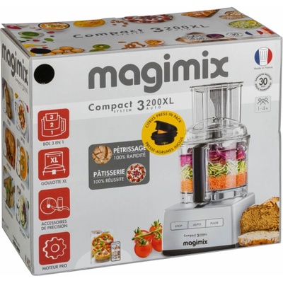 Magimix Compact C.S. 3200 XL + Citrus Juicer Black