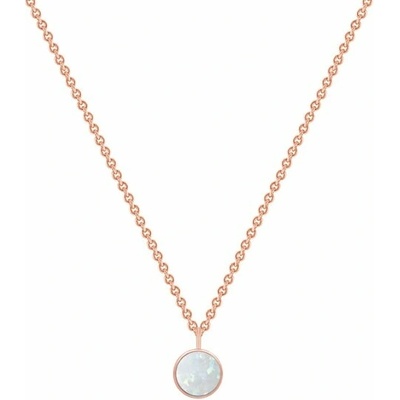 Eppi přívěsek s bílým opálem Renny P48324