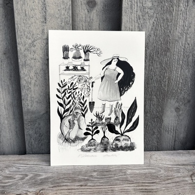 Grafika Stellion Zahradnice Velikost: A5