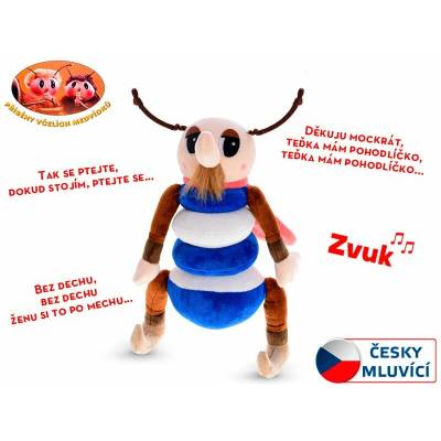 Mikro trading Příběhy včelích medvídků Kvapník s písničkami 32 cm