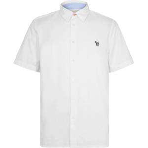 PS Paul Smith Риза PS Paul Smith Men's Short-Sleeve Plain Shirt - White 01 - sportihobi - 379,41 лв