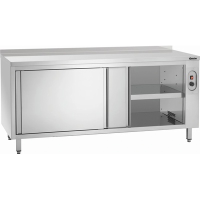 BARTSCHER Vyhřívaná skříňka série 700 s lištou, 1700x700x850 mm, posuvné dveře 348187
