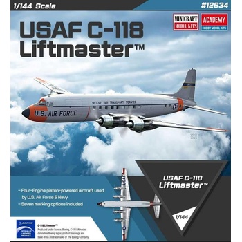 ACADEMY Model Kit letadlo 12634 USAF C-118 Liftmaster 1:144