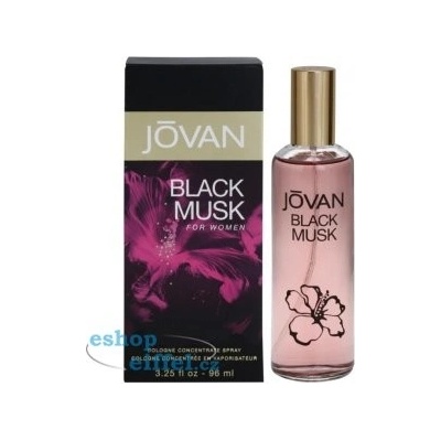 Jovan Musk Black kolínská voda dámská 96 ml