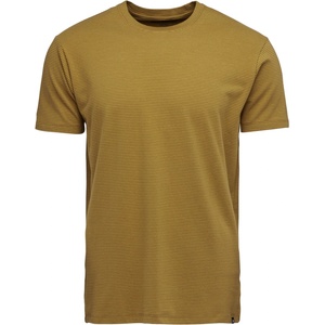 Black Diamond Мъжка тениска Black Diamond BD Stripe S/S Tee T-shirt - Dark Curry / Amber (216-4198-0114)