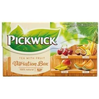 PICKWICK Černý čaj Variation třešeň tropické ovoce mango meloun 20 x 1,5 g