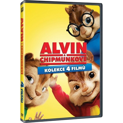 Alvin a Chipmunkové kolekce 1.-4. DVD