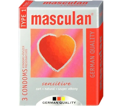 Masculan Sensitive 3 ks