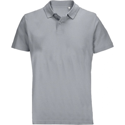 Sol´s Collection polokošile Pulse piqué krýtký rukáv unisex COT254502n4501-pure grey