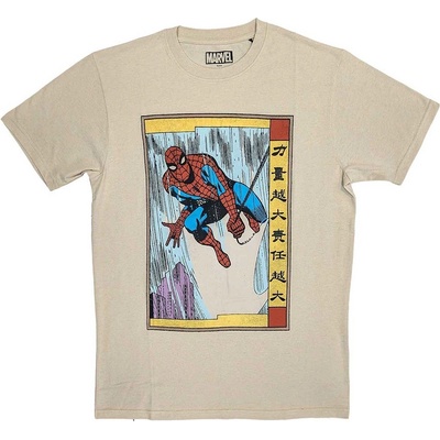 Marvel tričko Spiderman Japanese natural