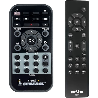 GENERAL Revox rc100 - дистанционно управление дубликат (rc100)