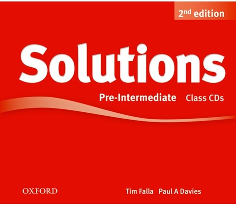 Solutions, 2nd Pre-Intermediate Class Audio CDs 3