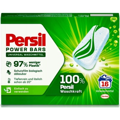 Persil Power Bars Universal Waschmittel kapsule 16 PD