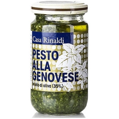Bosfood Pesto Genovese bazalková omáčka Casa Rinaldi 180 g