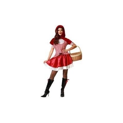 BigBuy Carnival Маскировъчен костюм за възрастни Червената шапчица Размер m/l