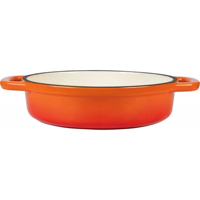ERNESTO Litinová zapékací forma se smaltovaným povrchem 17 cm oranžová