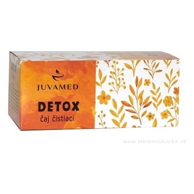 Juvamed DETOX čaj čistící bylinný čaj 20 x 1,5 g