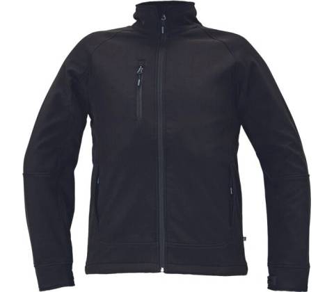 Cerva CHITRA softshell bunda černá