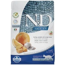 N&D OCEAN Cat Adult Pumpkin Herring & Orange 0,3 kg