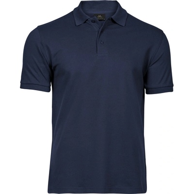 TeeJays polokošile TJ 1405 elastická krátký rukáv pánská COT-18140514001 čokoládová