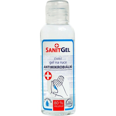 Alpa Sanitgel čistící gel na ruce antimikrobiální 100 ml