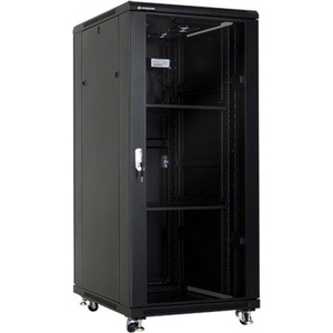 Linkbasic Шкаф за мрежово оборудване, 27U 600x800 мм, черен (NCB27-68-BAA-C)