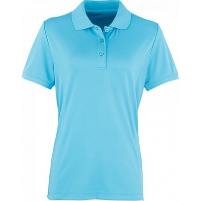 Premier Workwear Prodloužená Coolchecker Piqué Turquoise ca. Pantone 312
